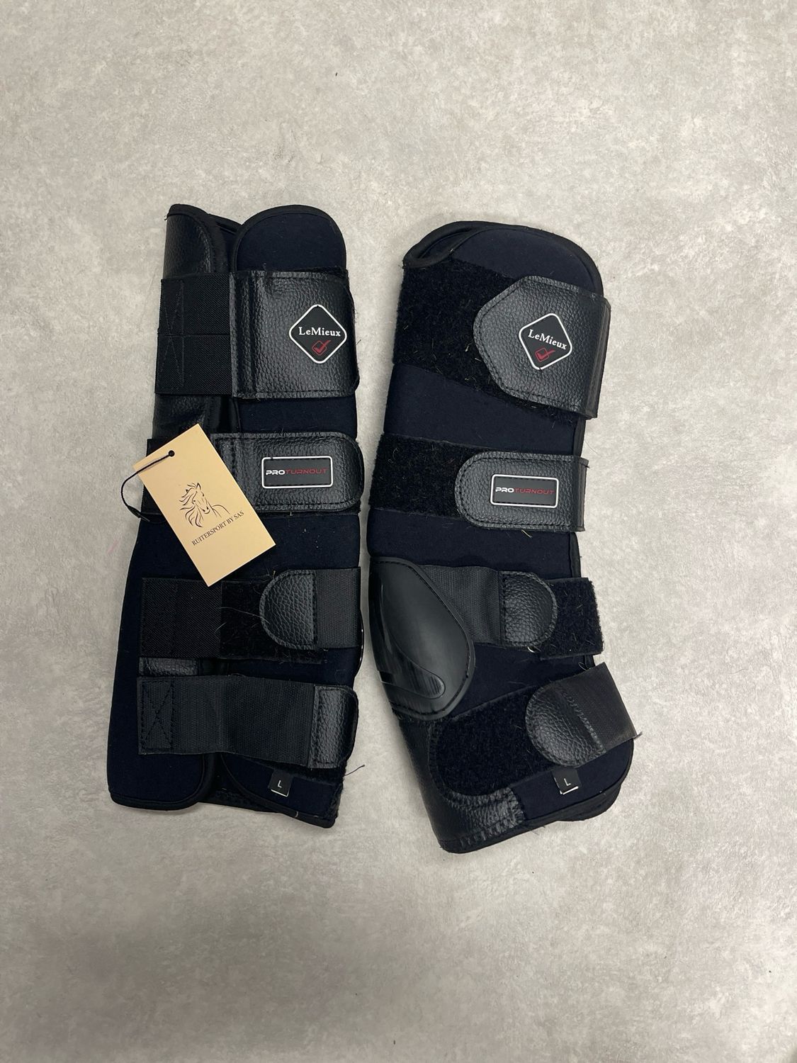 Lemieux pro turnout boots zwart L