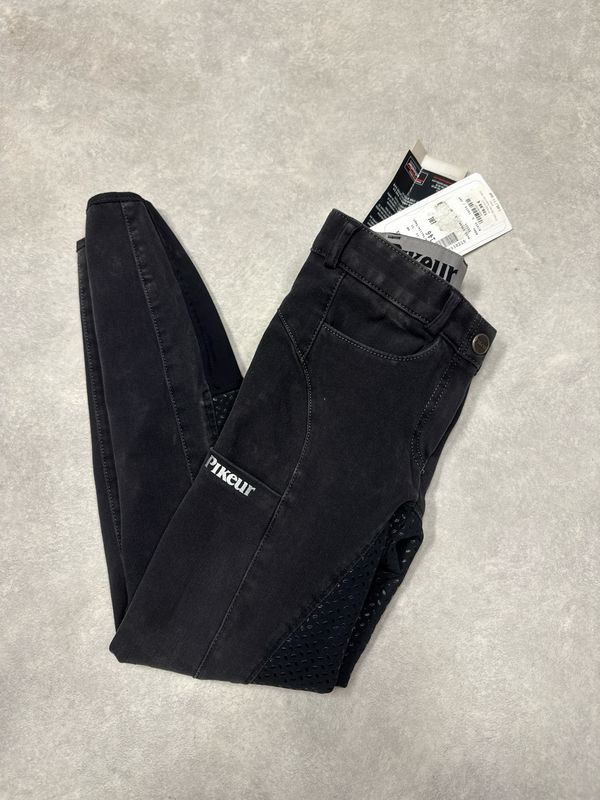 Pikeur Tesia rijbroek jeans grijs 146