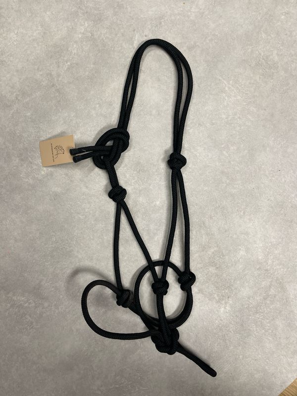 Touwhalster zwart full