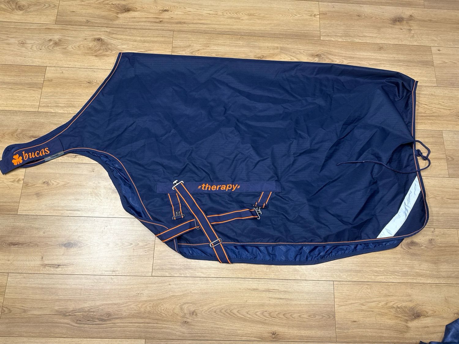 Bucas therapy stapmolendeken blauw large