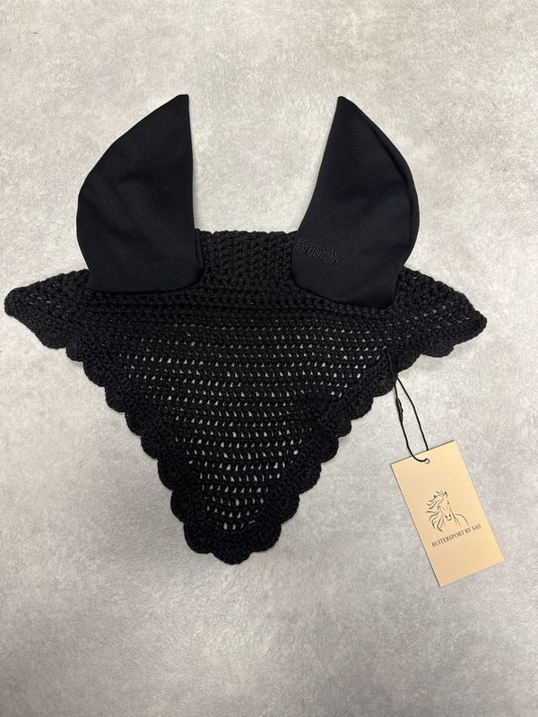 Eskadron oornetje zwart cob