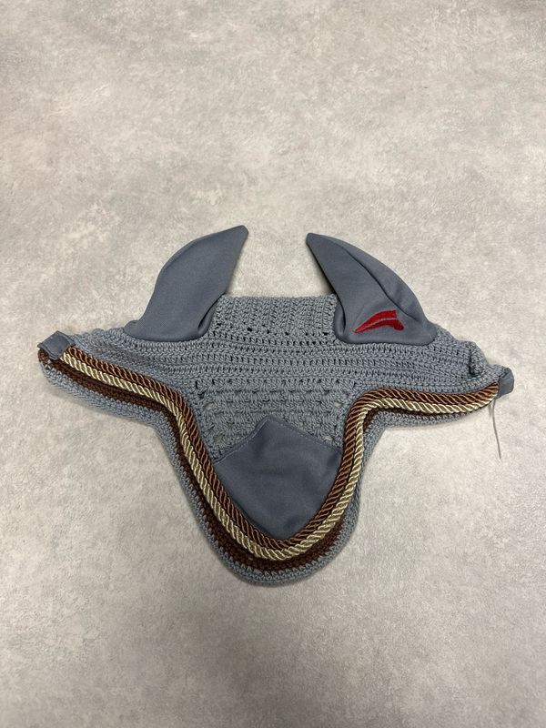 Euro-star oornetje grijsblauw pony