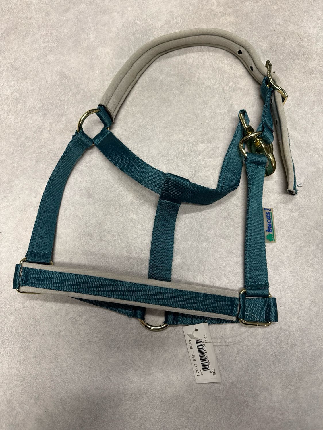 Bucas Dublin halster groen pony