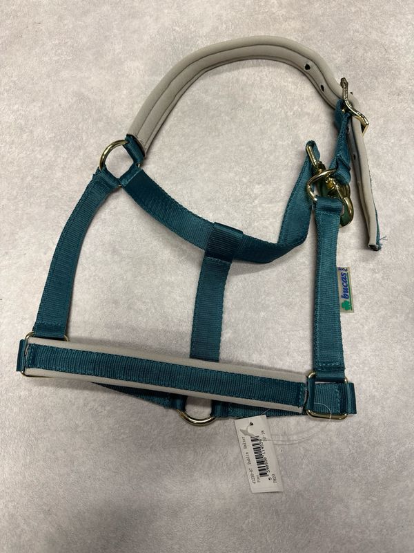 Bucas Dublin halster groen pony Bucas Dublin halster groen pony