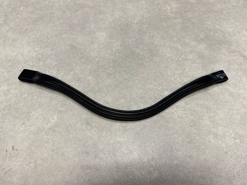 Lemieux frontriem zwart leer Lemieux frontriem zwart leer