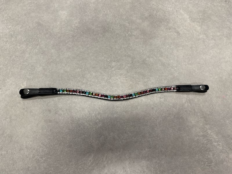 Frontriem rainbow zwart full Frontriem rainbow zwart full