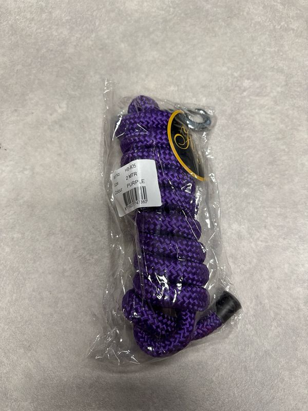 HB halstertouw paars 2 meter HB halstertouw paars 2 meter