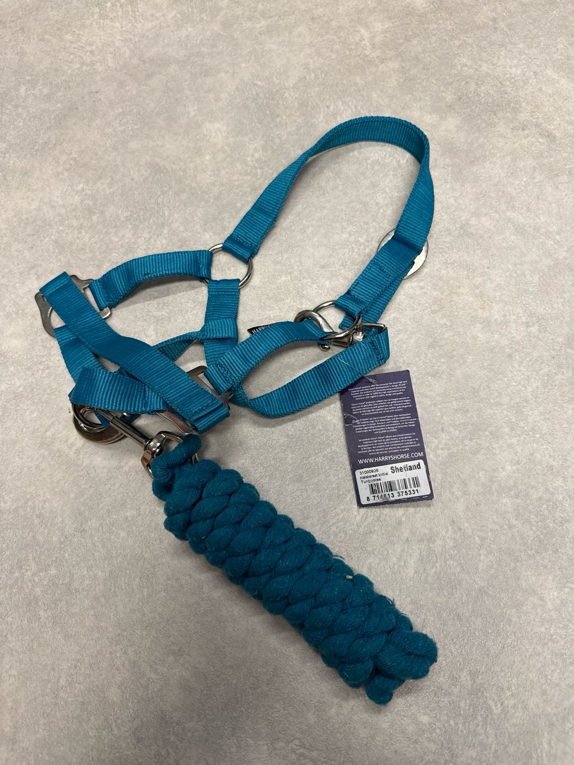 Harry’s horse halsterset shetland