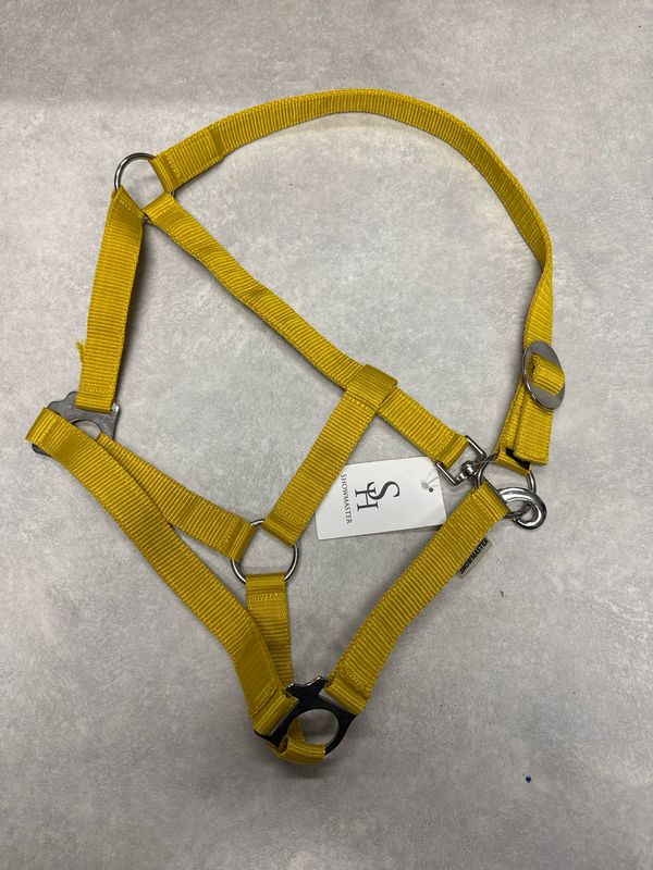 Showmaster halster geel cob Showmaster halster geel cob