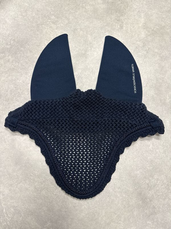 Schockemohle oornetje blauw soundless full