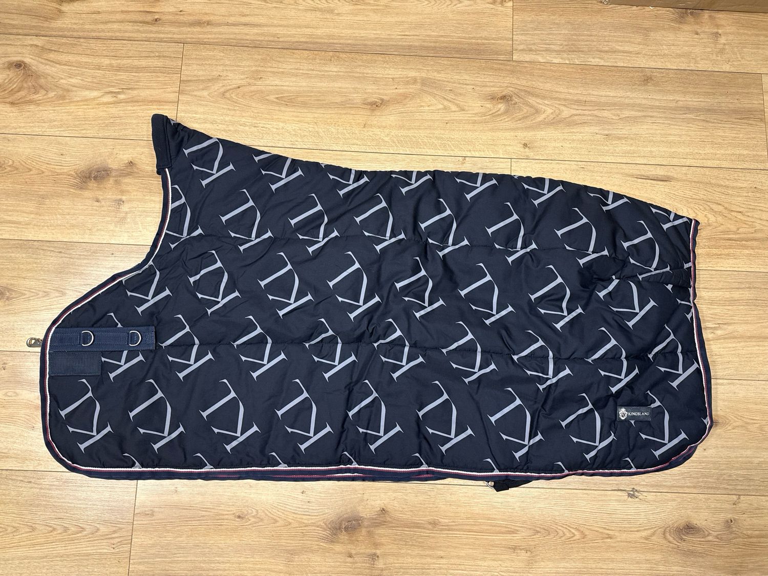 Kingsland onderdeken blauw 165