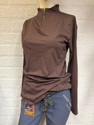Bullet equestrian long sleeve top bruin 42 Bullet equestrian long sleeve top bruin 42