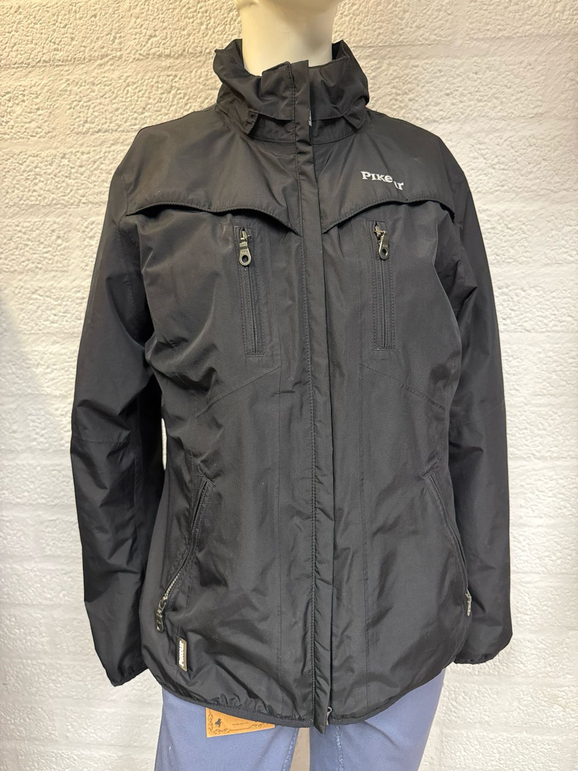 Pikeur regenjas zwart 40