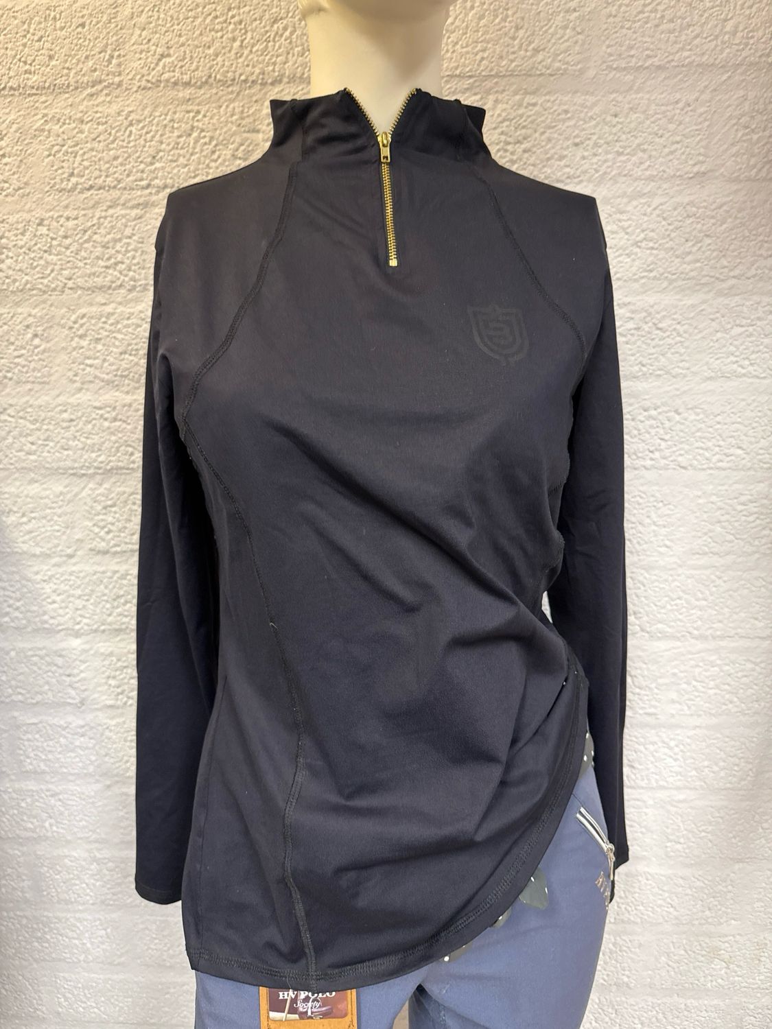 Bullet equestrian longsleeve top zwart 42