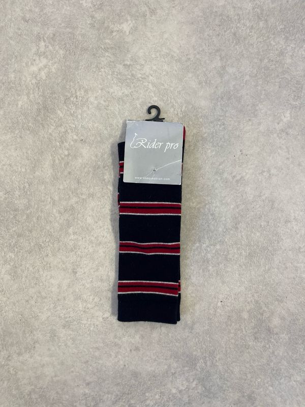 Rider pro sokken blauw met rood 31-35