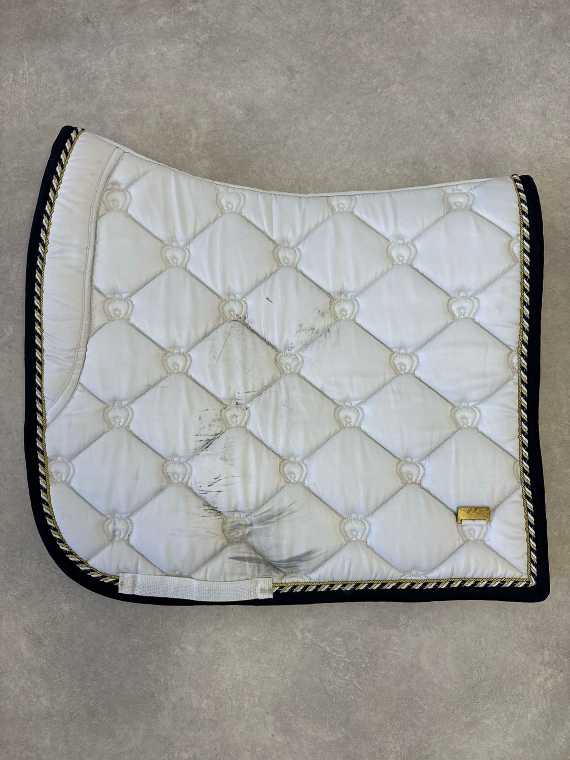 PS of Sweden dekje wit full dressuur