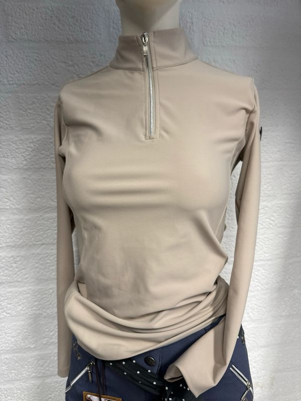 Horsegloss beige longsleeve 34