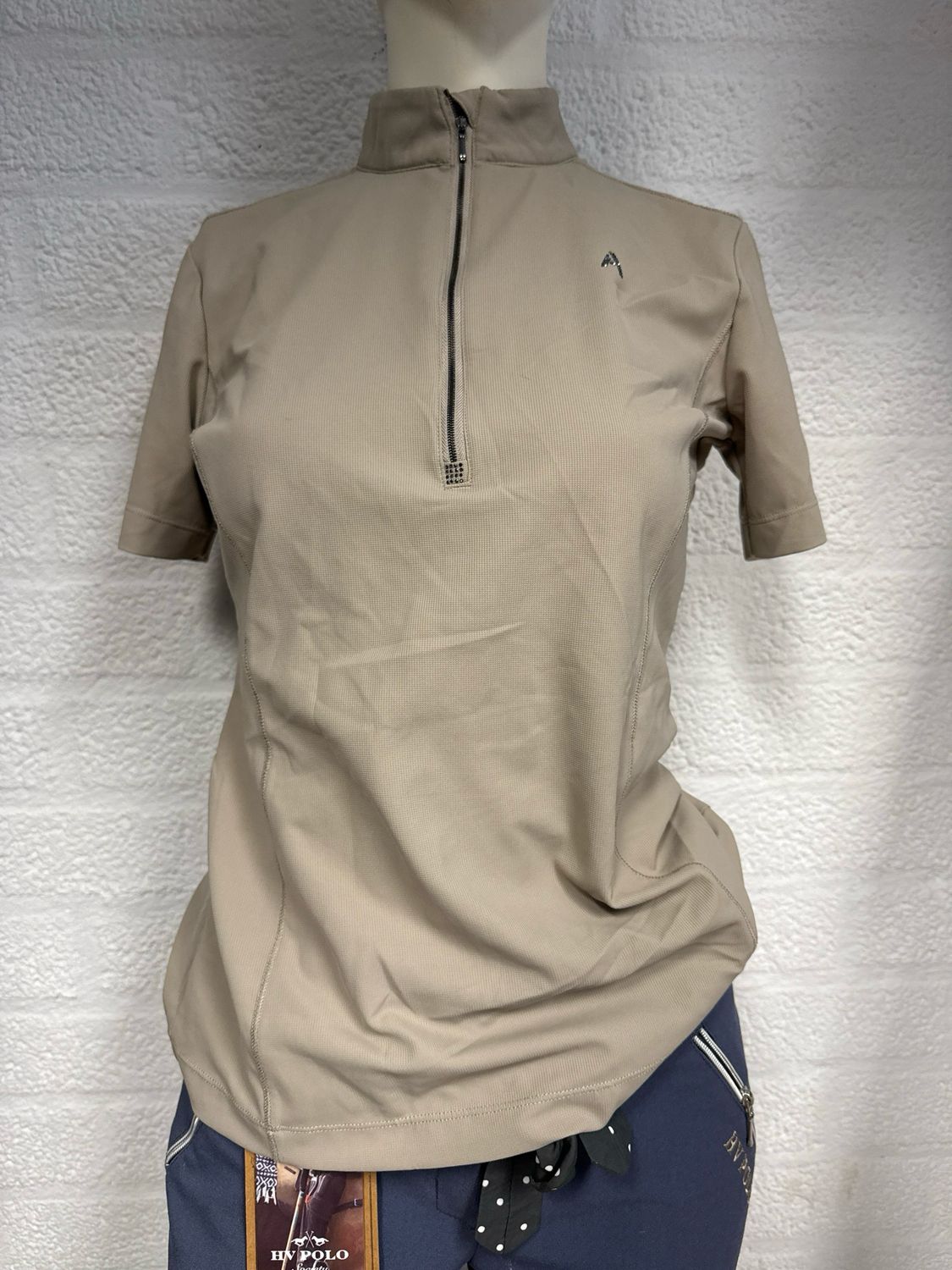 Anky trainingstop korte mouw beige 36
