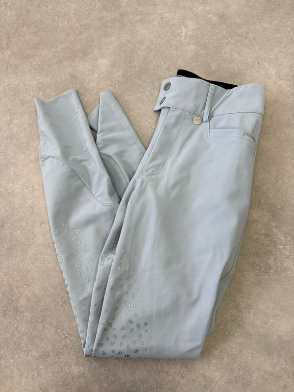 Pomme rijbroek full grip blauw 36