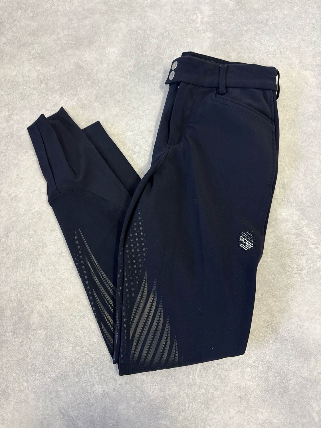 Samshield rijbroek full grip zwart 34