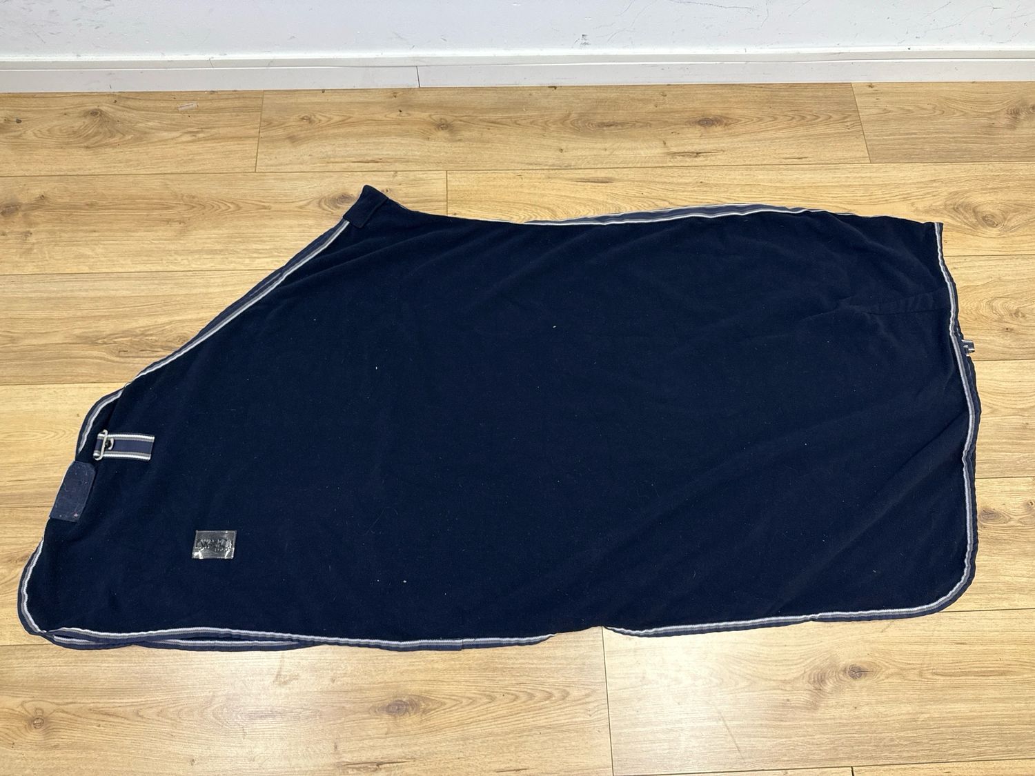 Eskadron fleecedeken blauw 185