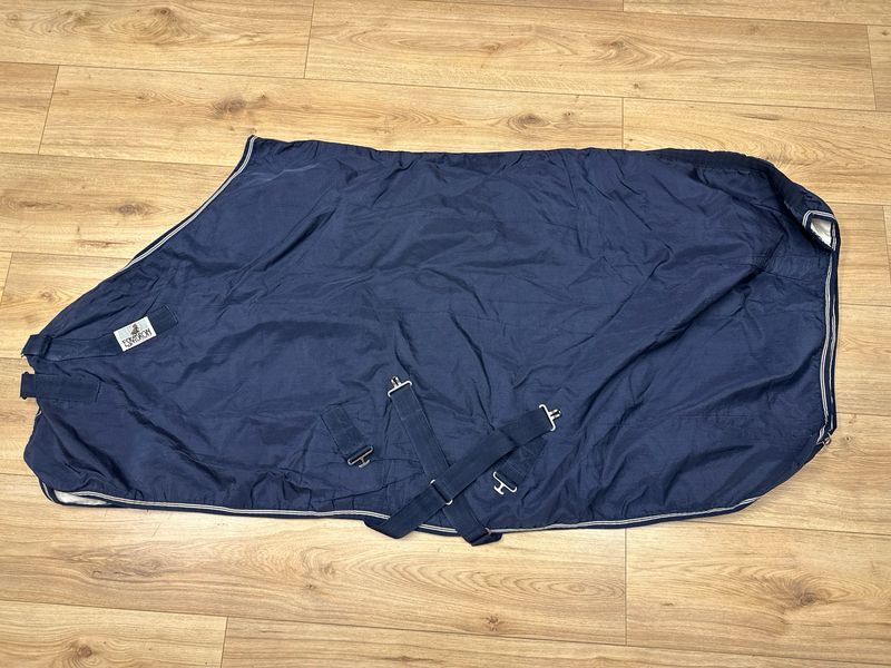 Eskadron staldeken katoen blauw 175