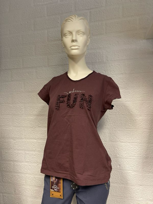 Pikeur shirt paars 42