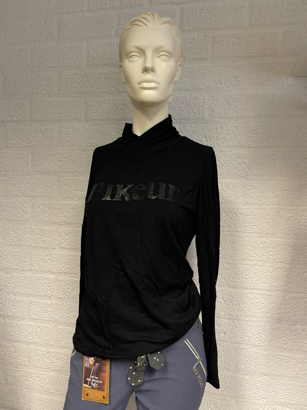 Pikeur top lange mouwen zwart 42