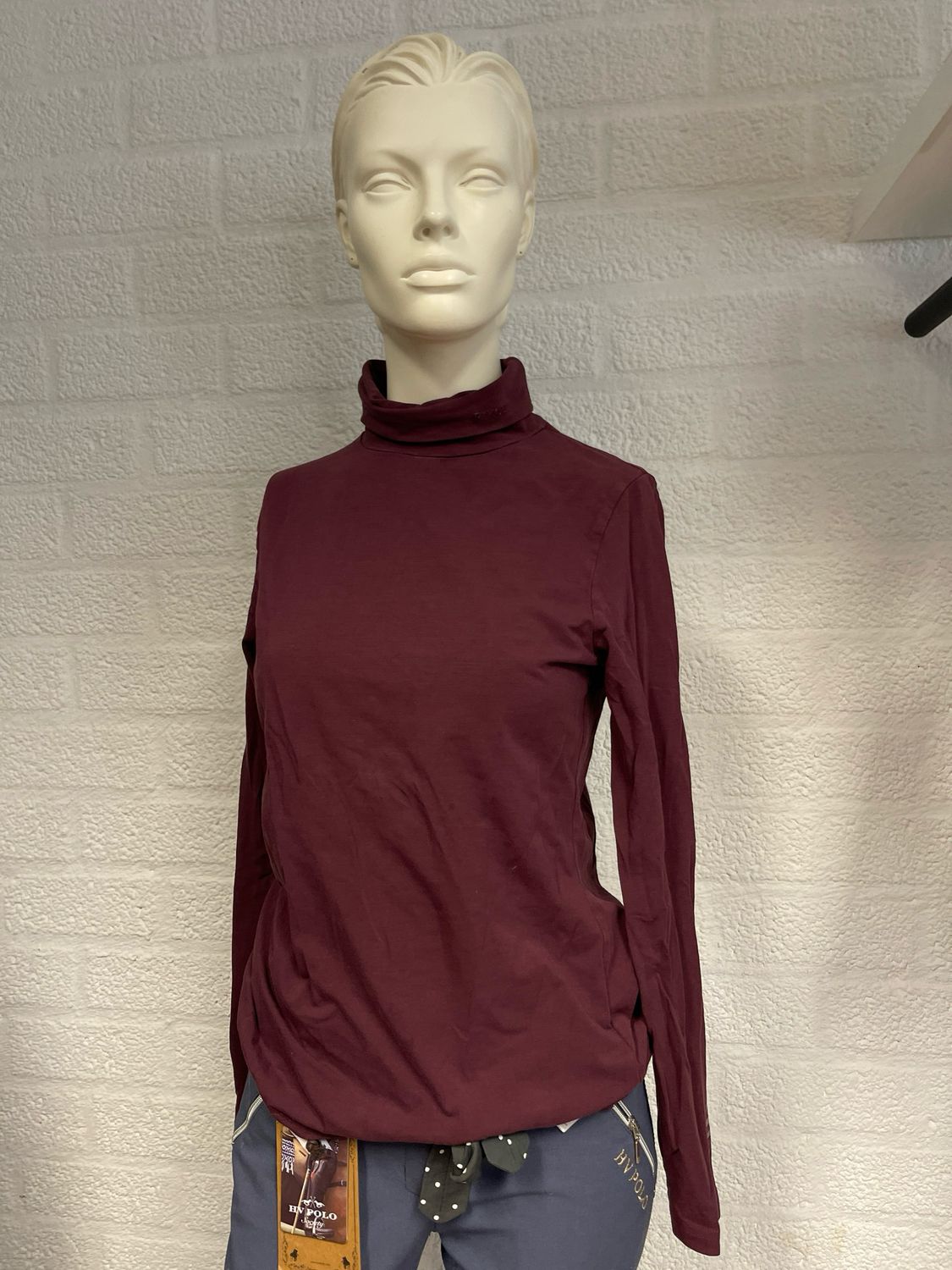 Pikeur top lange mouwen paars 40