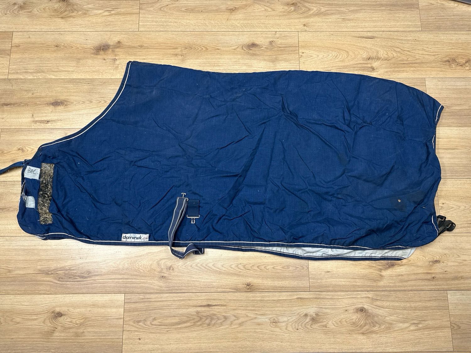 Dominick deken katoen blauw 205