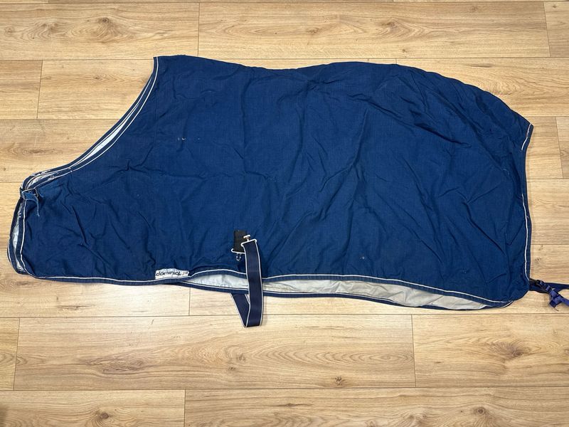 Dominick deken katoen blauw 195