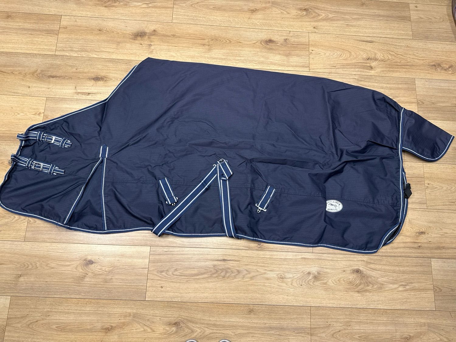 Profi rider regendeken 0g blauw 195