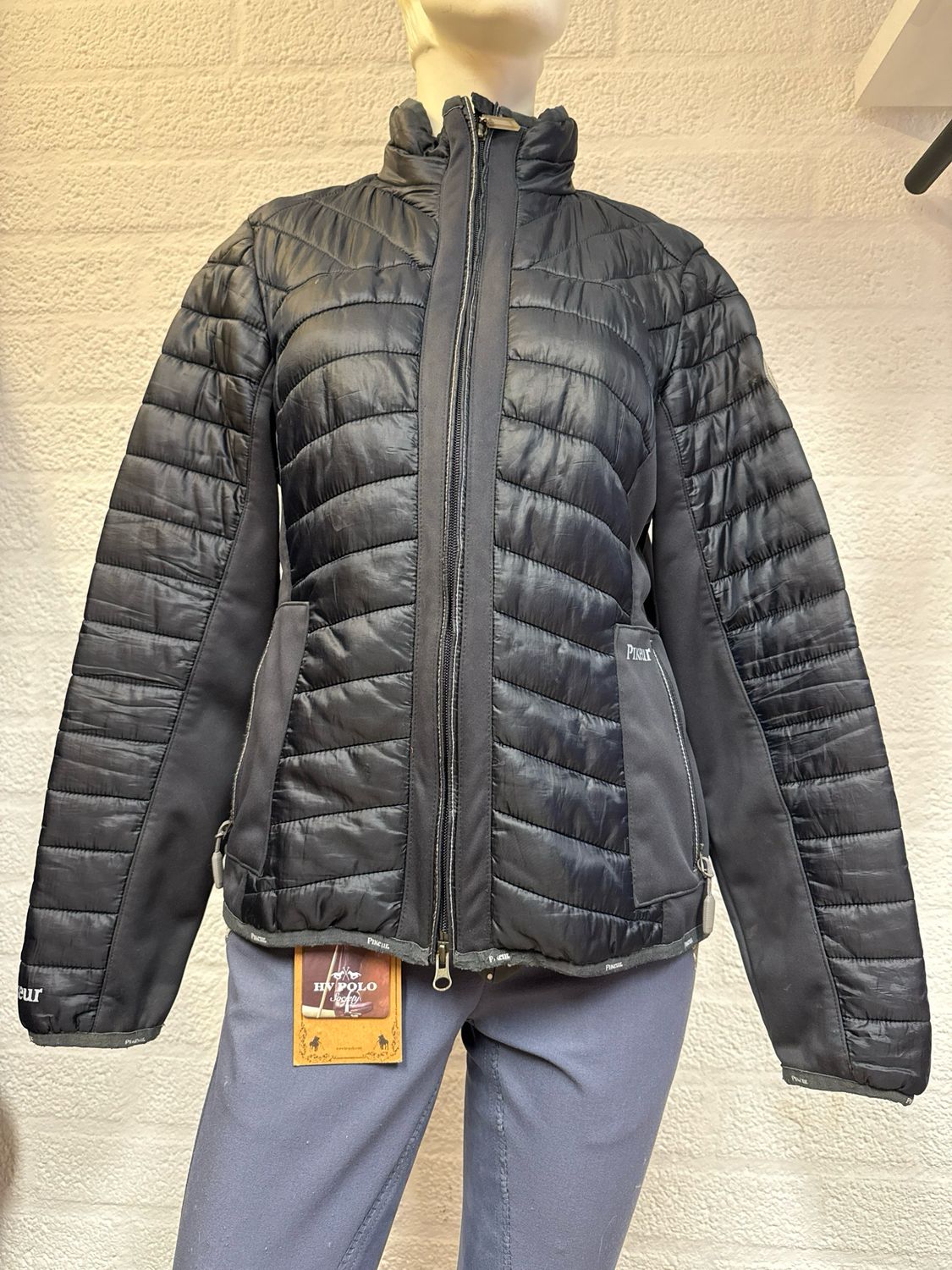 Pikeur gewatteerde jas blauw 40