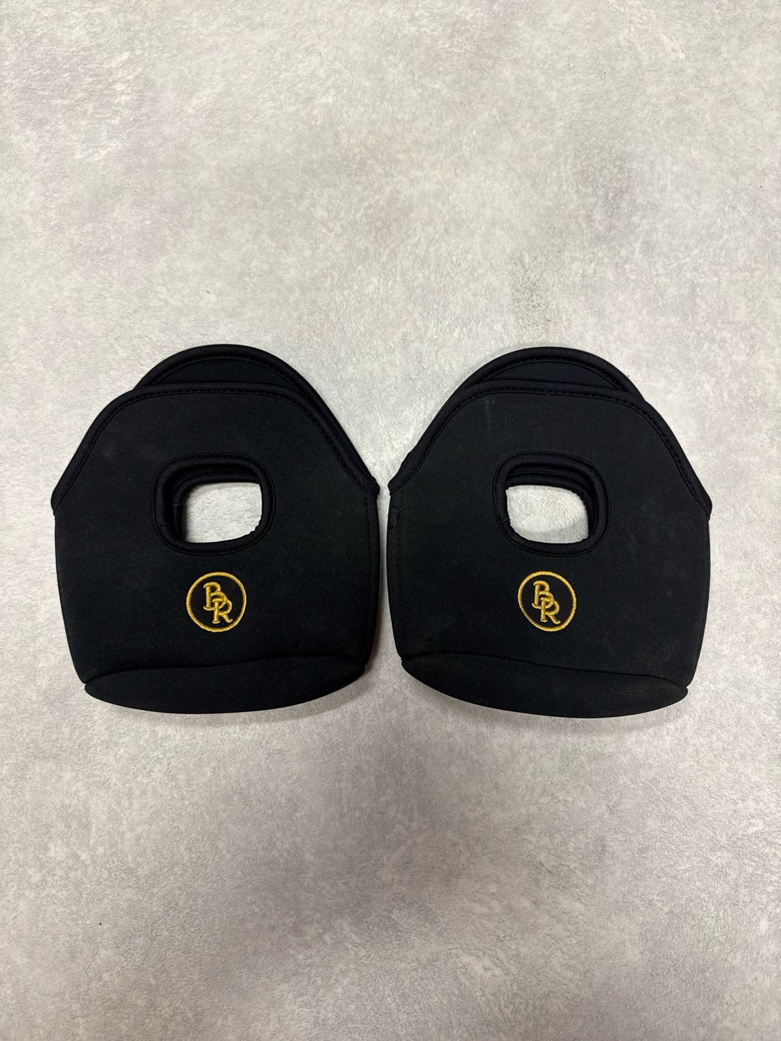 BR stijgbeugelhoezen zwart