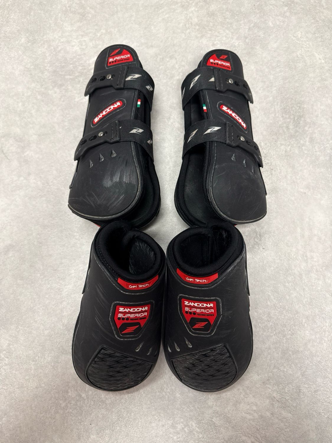 Zandona superior air beschermers set zwart full