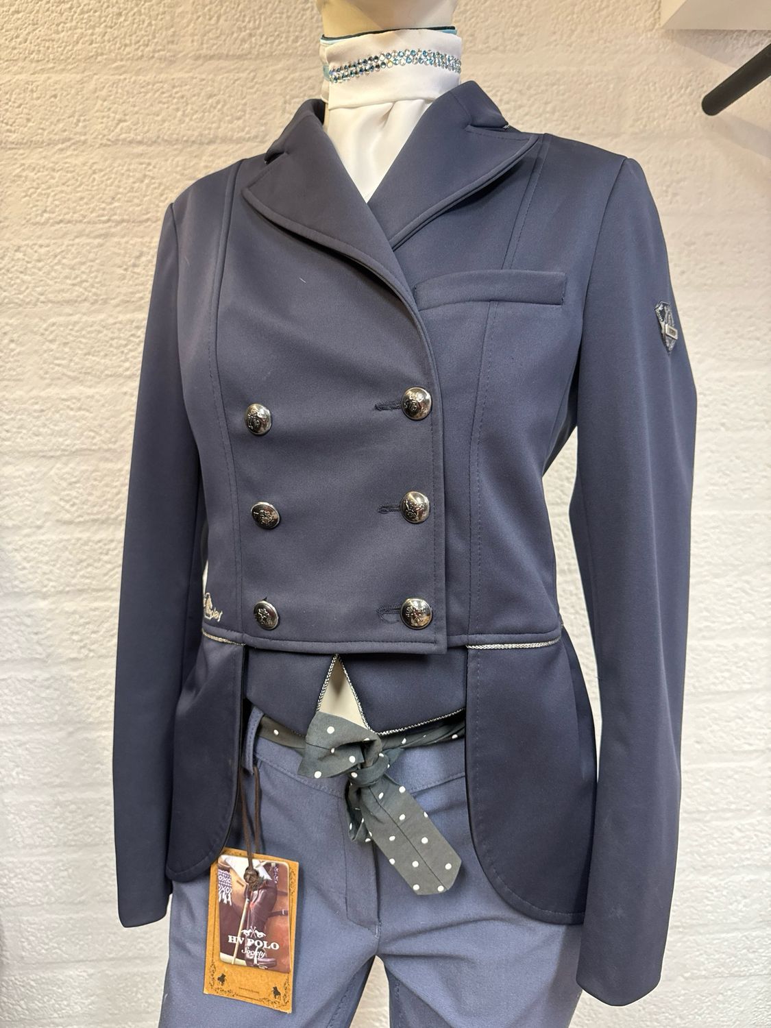 Fair play wedstrijdjasje blauw 36