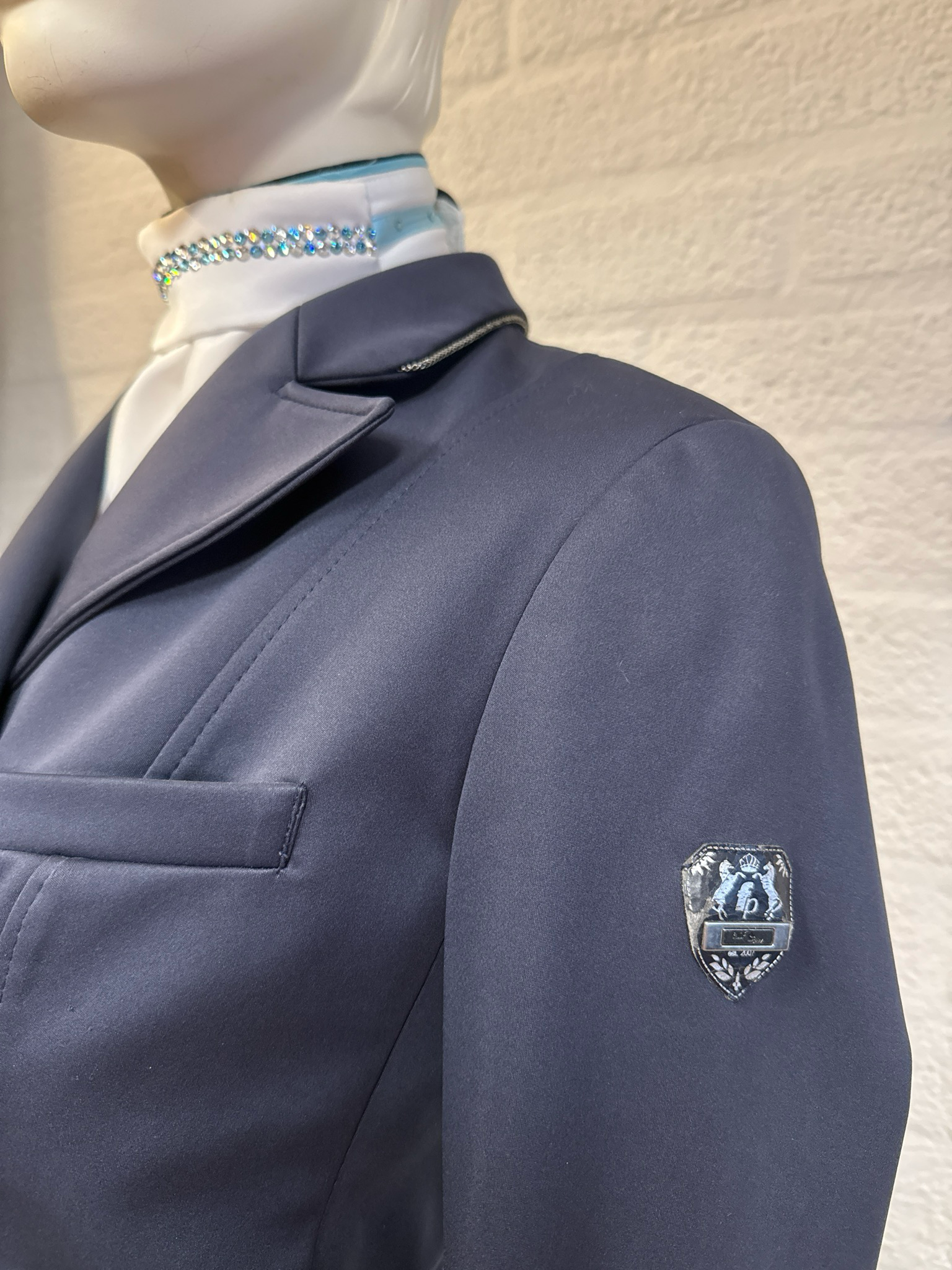 Fair play wedstrijdjasje blauw 36