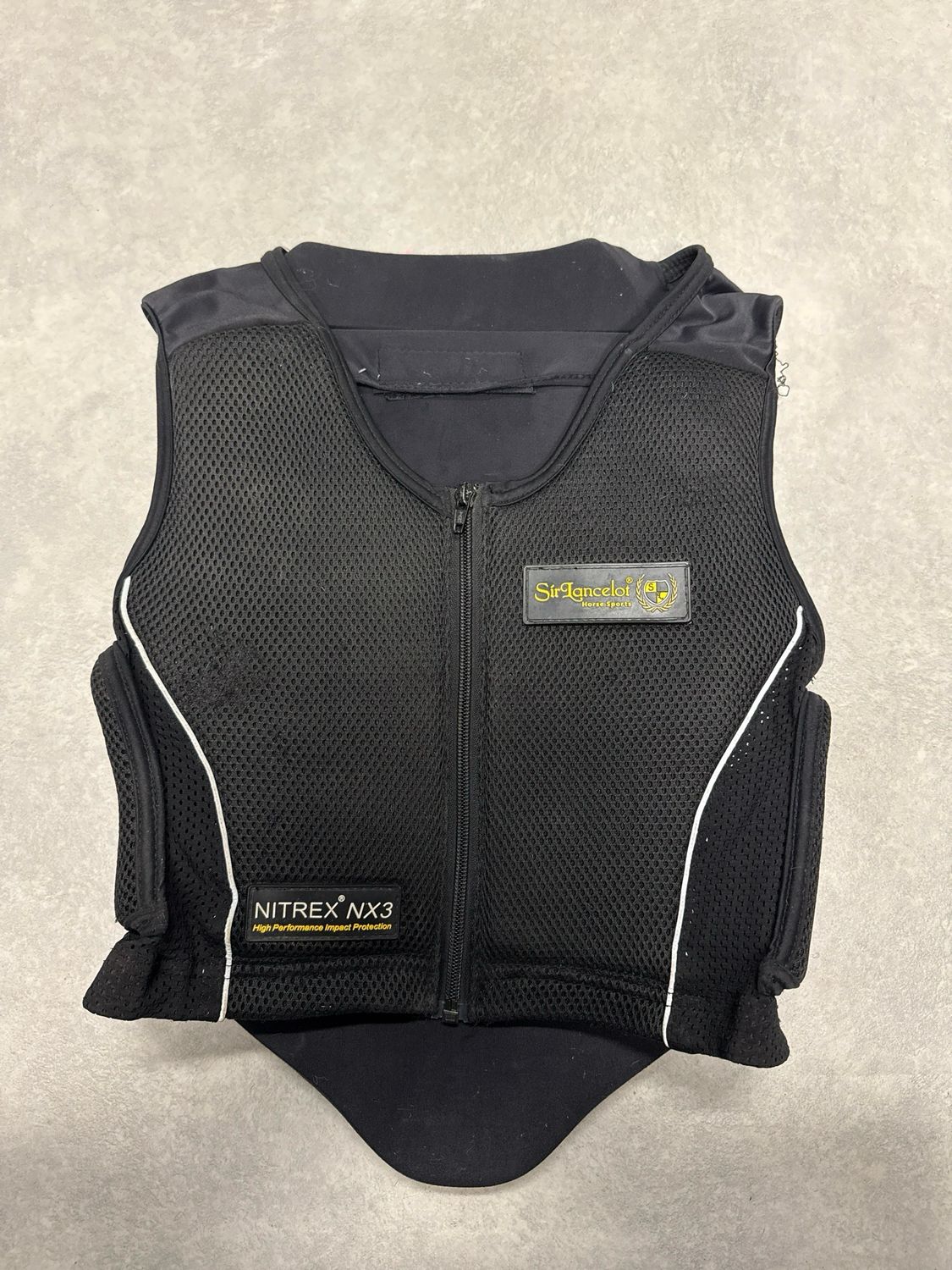 Sir Lancelot back protecor Nitrex NX3 zwart Kids XL / 14 jaar