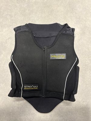 Sir Lancelot back protecor Nitrex NX3 zwart Kids XL / 14 jaar