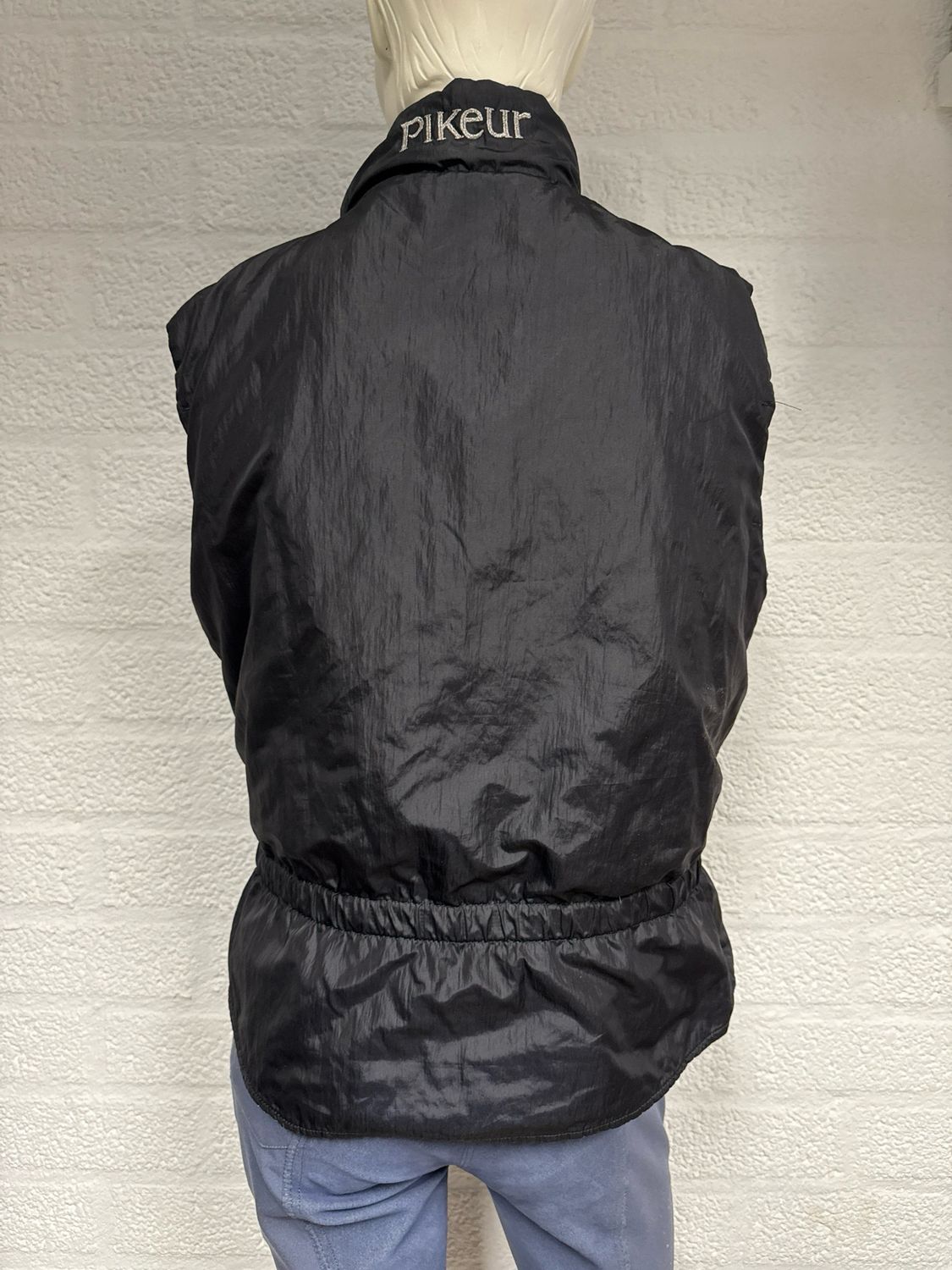 Pikeur bodywarmer zwart print reversible 42