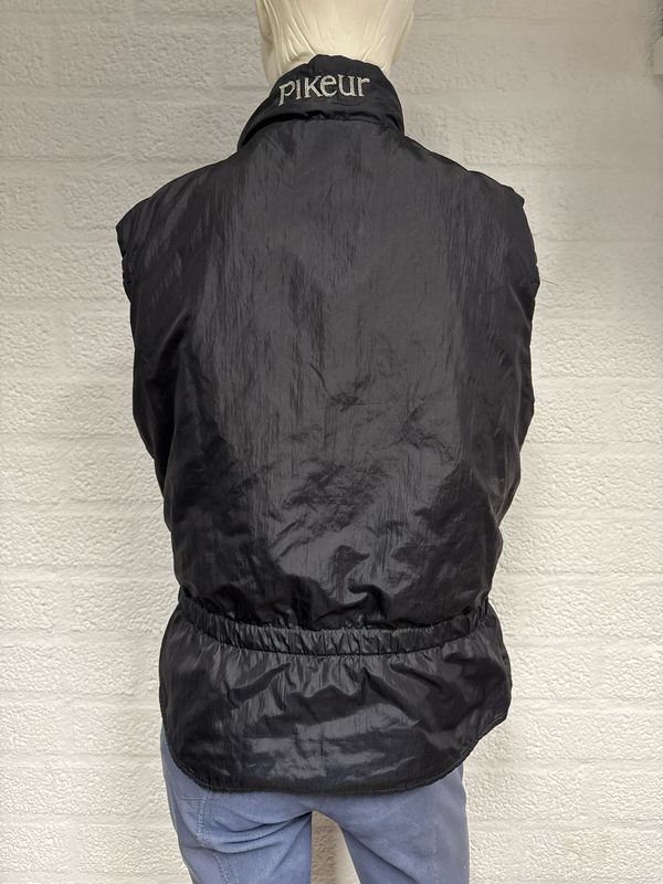 Pikeur bodywarmer zwart print reversible 42