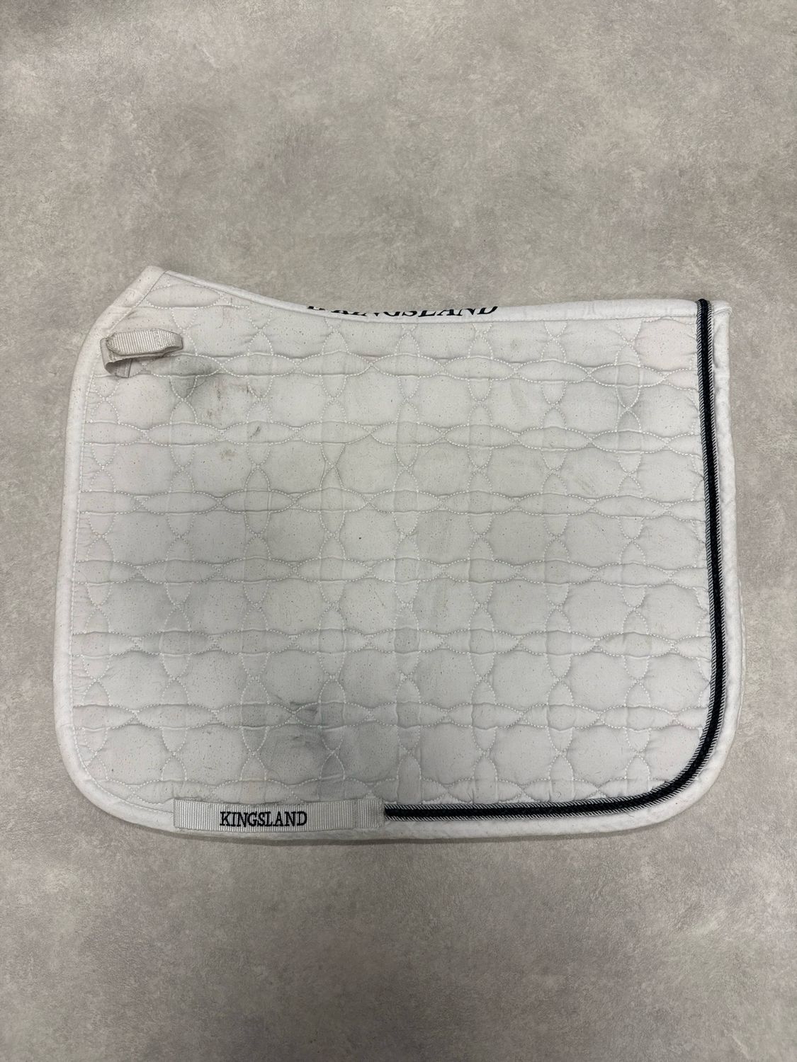 Kingsland dekje wit full dressuur