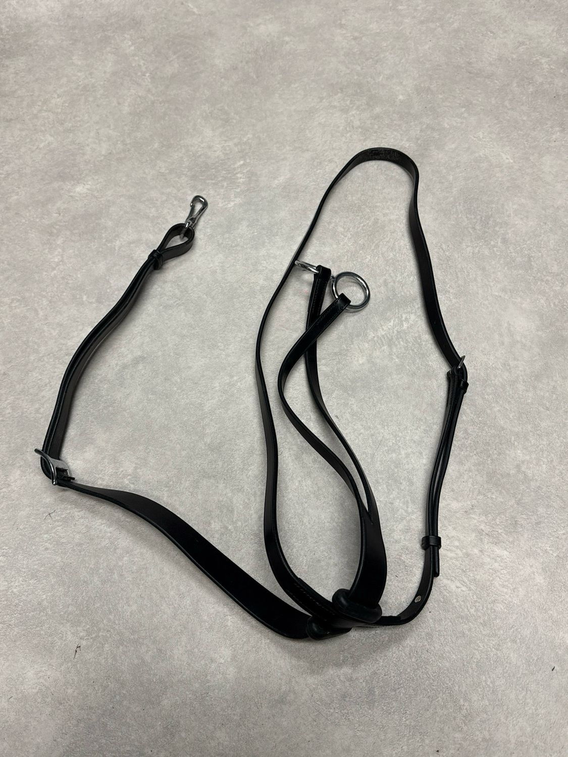 Passier martingaal zwart