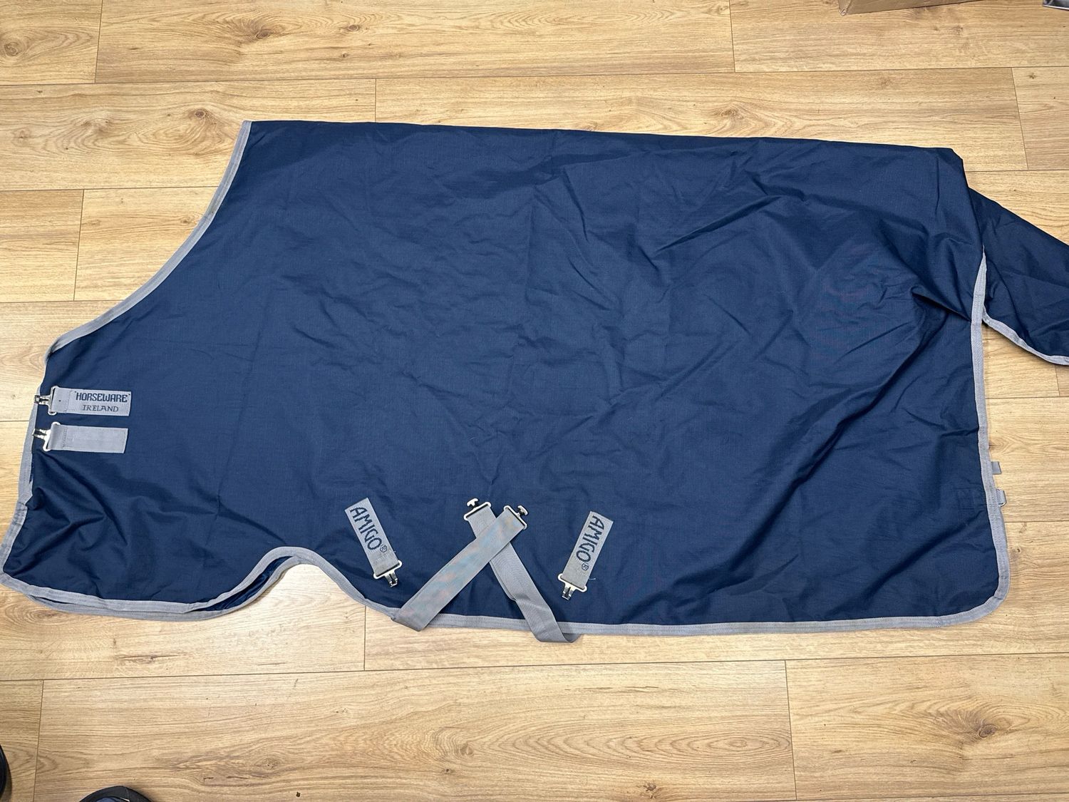 Horseware amigo ripstop 900 regendeken blauw 195