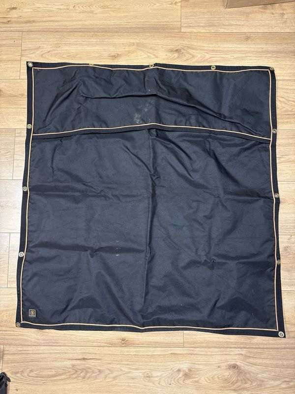 BR stalgordijn staldoek zwart