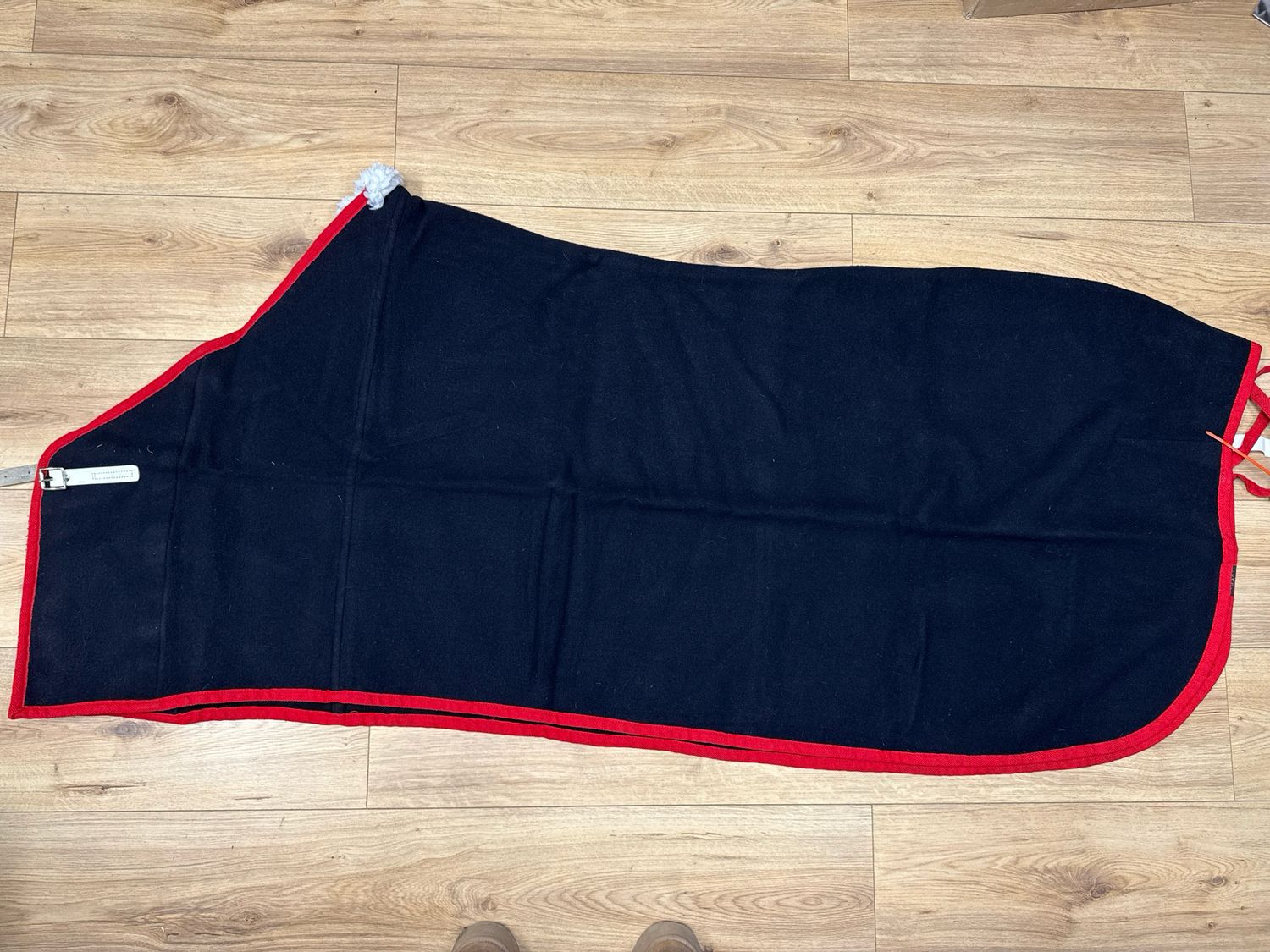 S&K wollen deken blauw 205