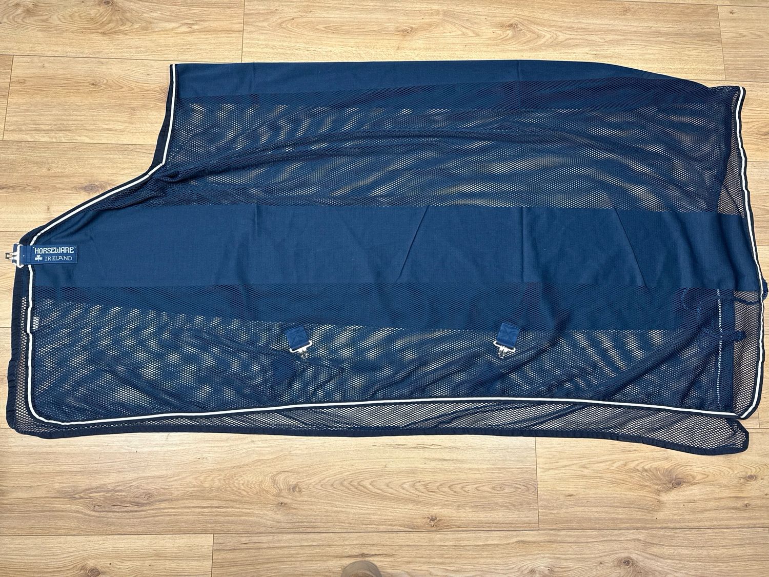 Horseware vliegendeken cooler blauw 195