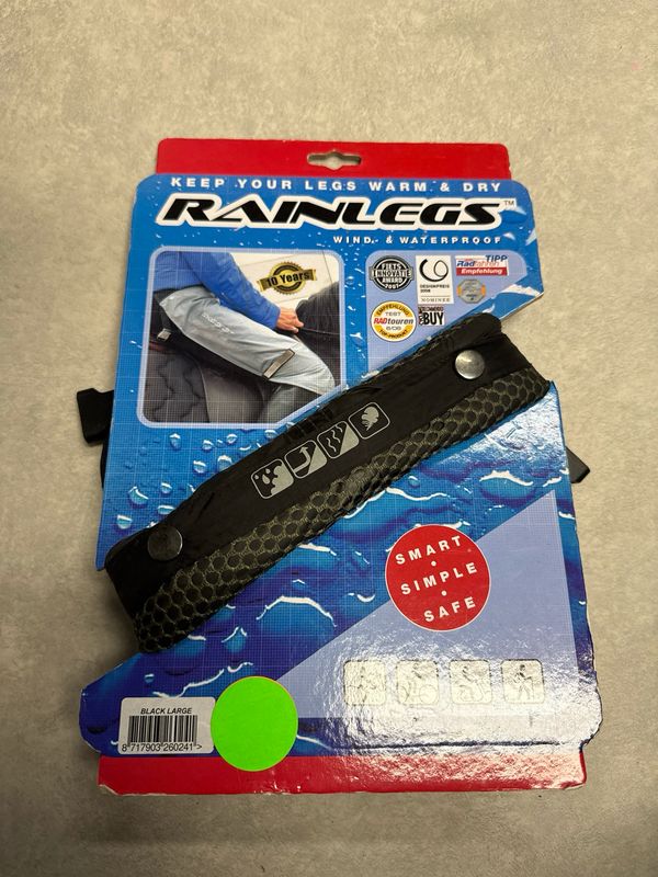 Rain legs zwart large