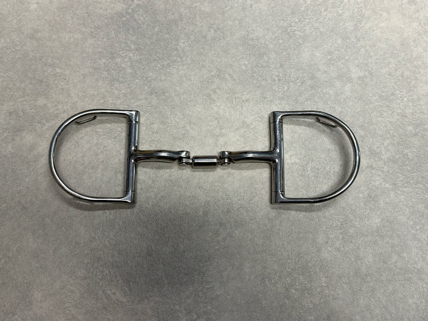 Myler dubbelgebroken D trens 12,5