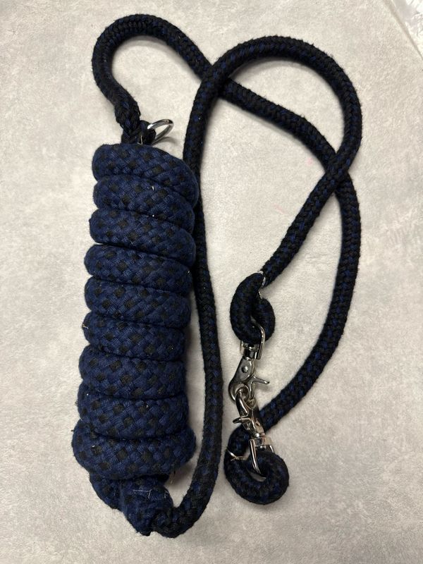 Longeertouw blauw Longeertouw blauw